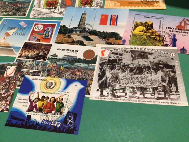 Asia 11 mixed stamp sheets A20288