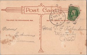 United States Rhode Island Saylesville 1911 numeral duplex  1910-1958  PC  St...