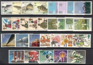 GB 1983 Complete Commemorative Collection Under Face Value Superb M/N/H