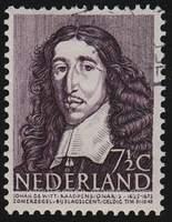 Netherlands SG#658 Used - 1947 7 1/2c.+2_c. violet -