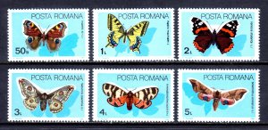 Romania - Scott #3281-3286 - MNH - SCV $3.30