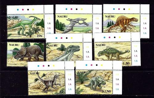 Nauru 556-63 NH 2006 Prehistoric Animals set 