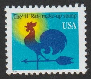 SC# 3257 - (1c) - H Makeup (White USA) MNH single