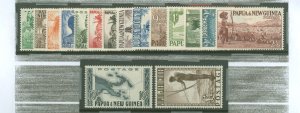 Papua New Guinea #122-136/139v Unused Single (Complete Set)