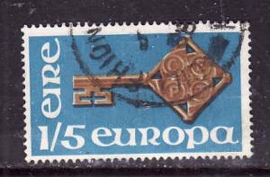 Ireland-Sc#243-used 1sh5p Golden Key-Europa-1968-