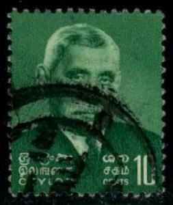 Ceylon #390 D.S. Senanayake, used (0.25)