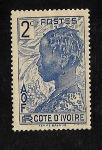 Ivory Coast 1936 - M - Scott #113
