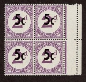 Mint Never Hinged SCJ7 SGD8 Block of 4 Postage Due