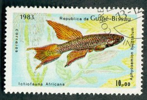 Guinea Bissau 503 Fish used  single