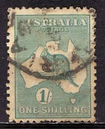 Australia; 1916: Sc. # 51: Die II Used Single Stamp