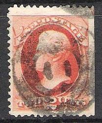 US #183 Jackson Fancy Cancel Used