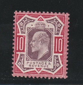 GREAT BRITAIN 1902 KEVII 10D