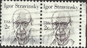 # 1845 USED PAIR IGOR STRAVINSKY