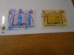 Haiti  #  931-32  used