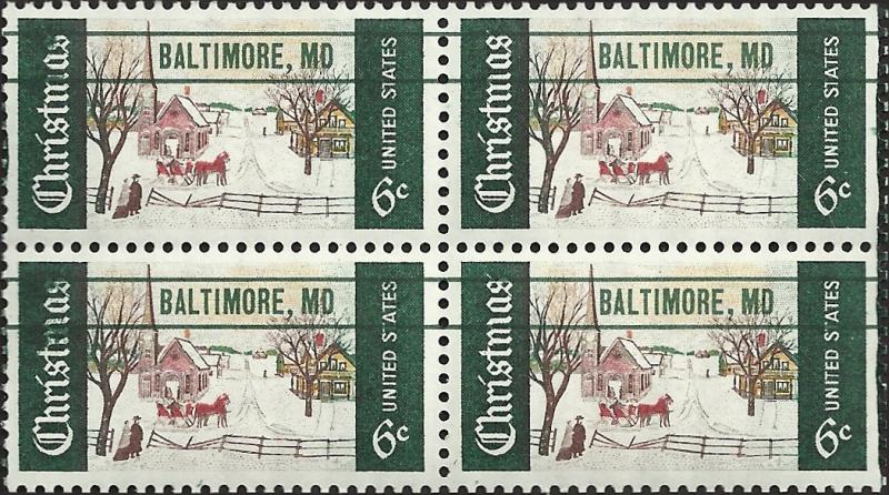 # 1384 - Block - MNH - PRE-CANS. CHRISTMAS WINTER SUND - SCV-2.40