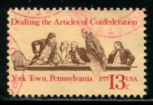 1726 US 13c Articles of Confederation, used