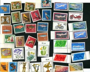 WGR59. 1 OZ 28gm GERMANY: Semi Postals off paper MINT-MNH