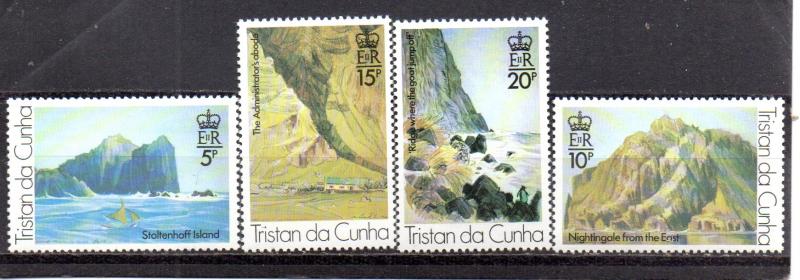 Tristan da Cunha 268-271 MNH