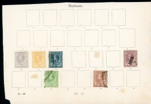 NETHERLANDS $ COLONIES OLD TIME COLLECTION ON PAGES CATALOGUE VALUE$ 250