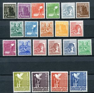 GERMANY 1946-1948 ALLIED OCCUPATION GENERAL ISSUES COMPLETE ALL PERFECT MNH