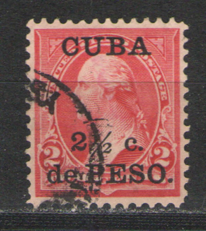 Cuba 1899 Sc# 223 Used G/VG - Surcharged issue