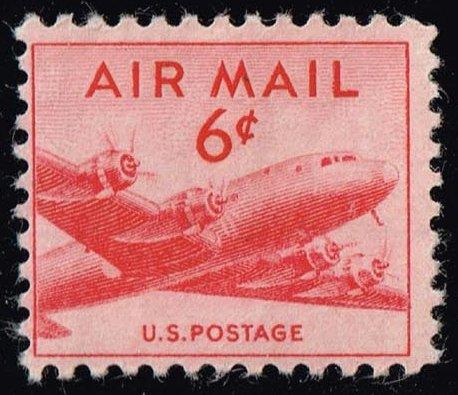 US #C39b DC-4 Skymaster; MNH (0.50)