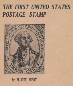 Doyle's_Stamps: 1920 The First United States Postage Stamp