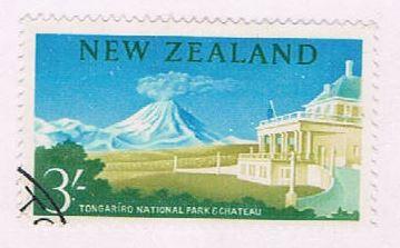 New Zealand 349 Used Volcano 1953 (N0670)