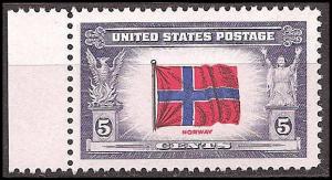 # 911 MINT NEVER HINGED NORWAY