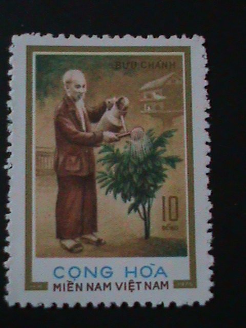 ​VIETNAM-1970-SC#27-30 HO CHI-MINH 80TH YEARS OLD BIRTHDAY VF-54 YEARS OLD