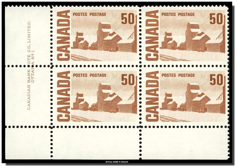 Canada - 465Aii PB #1 LL MNH - Summer's Stores, by John Ensor (1967)   C...
