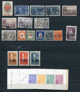 Finland 1922 and up Accumulation Used/Unused Booklet 6043