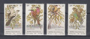 Bophuthatswana Scott #60-63 MNH