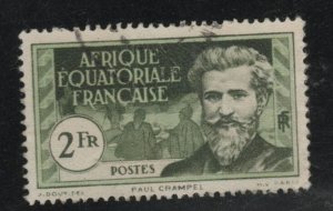 French Equatorial Africa  AEF Scott 65 Used stamp