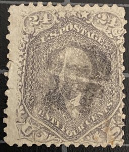 US Stamps - SC# 99 - Used - 2 Small Tears - SCV = $1,700.00