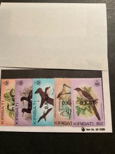 Kiribati Scott #016-20 never hinged