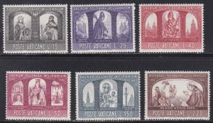 Vatican City # 433-438, Chrisianization of Poland LH, 1/3 Cat.