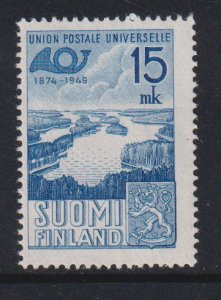 Finland    #290  MNH  1949 Finnish lake country