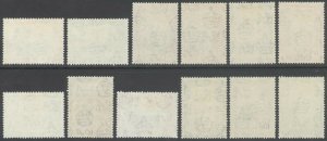 Swaziland 1956 1/2d-£1 QEII Pictorial SG 53-64 Sc 55-66 LMM/MLH Cat £95($115)