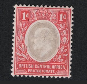 British Central Africa SC# 60 Mint Hinged / Hinge Rem - S18292