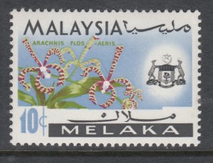 Malaysia Melacca 71a Flower MNH VF