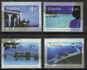 TOKELAU ISLANDS SG264/7 1997 SOUTH PACIFIC COMMISSION MNH