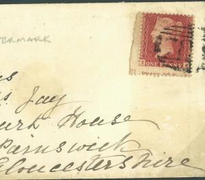 GB RARE SG.40 Cover CORNER MARGINAL Plate 61 TA WATERMARK ERROR New Find RRR MC9 