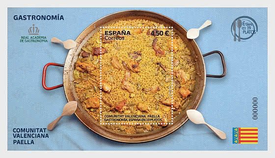 Spain / Spanje - Postfris/MNH - Sheet Paella 2022