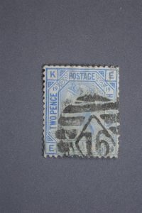 Great Britain #68 2 1/2 Pence 1880 watermarked orb plate 19