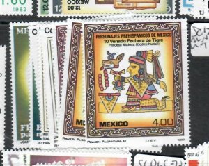 MEXICO     SC 1285-1291  MNH, 1292  MOG         P0830H