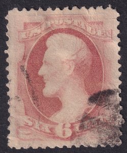 #186 Used, VF, Tiny thin (CV $275 - ID29932)