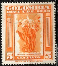 Colombia; 1950: Sc. # 584: Used Single Stamp