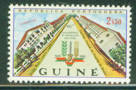 Portuguese Guinea  Scott  329 MNH** 1966 Revolution Issue