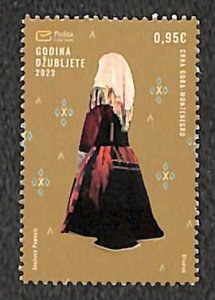 Montenegro 2023, The year of Xhubleta 1v, MNH